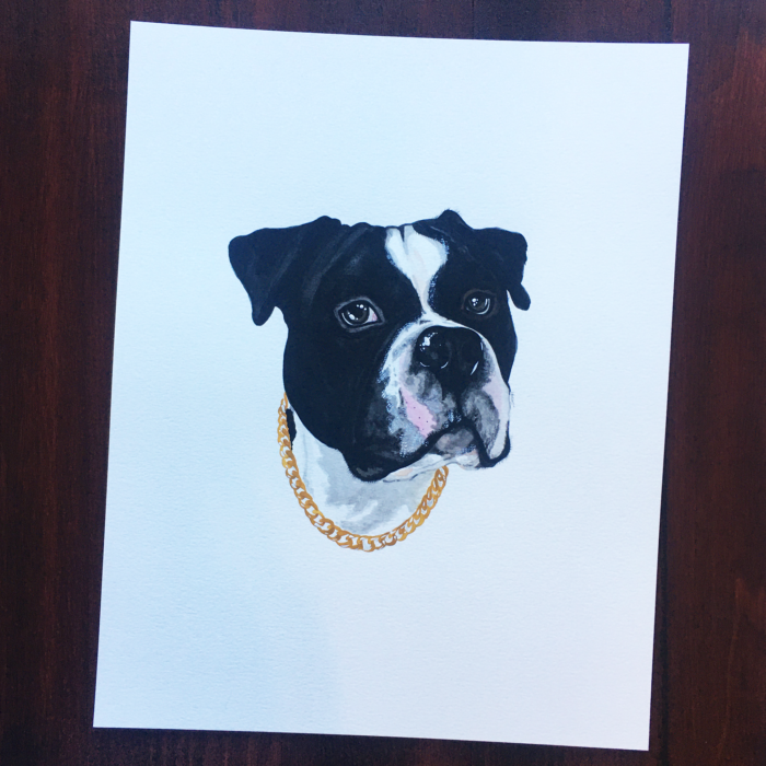 Custom Watercolor Pet Portrait - Image 8