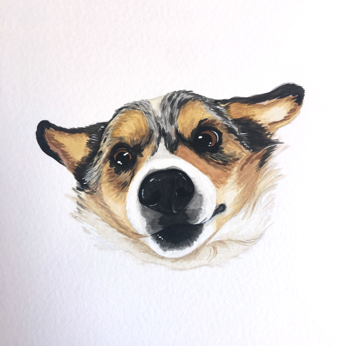Custom Watercolor Pet Portrait - Image 4